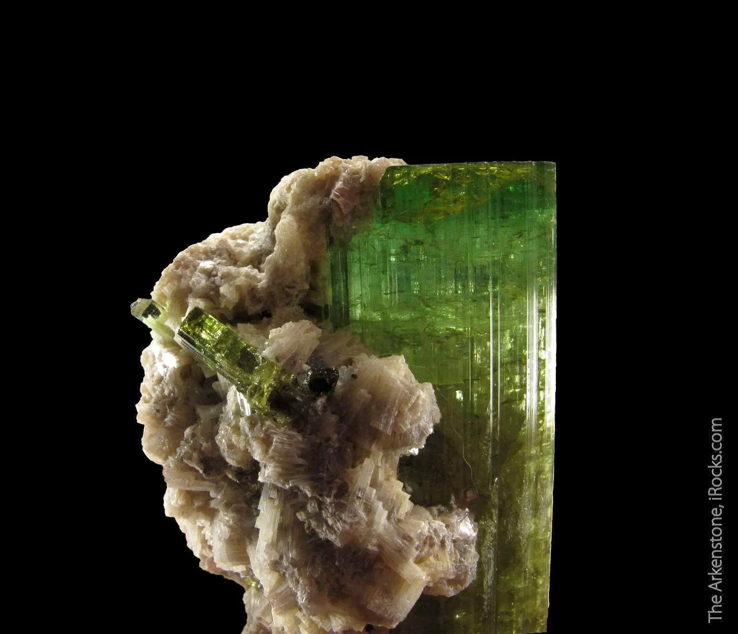 Tourmaline with Lepidolite and Albite - image 5