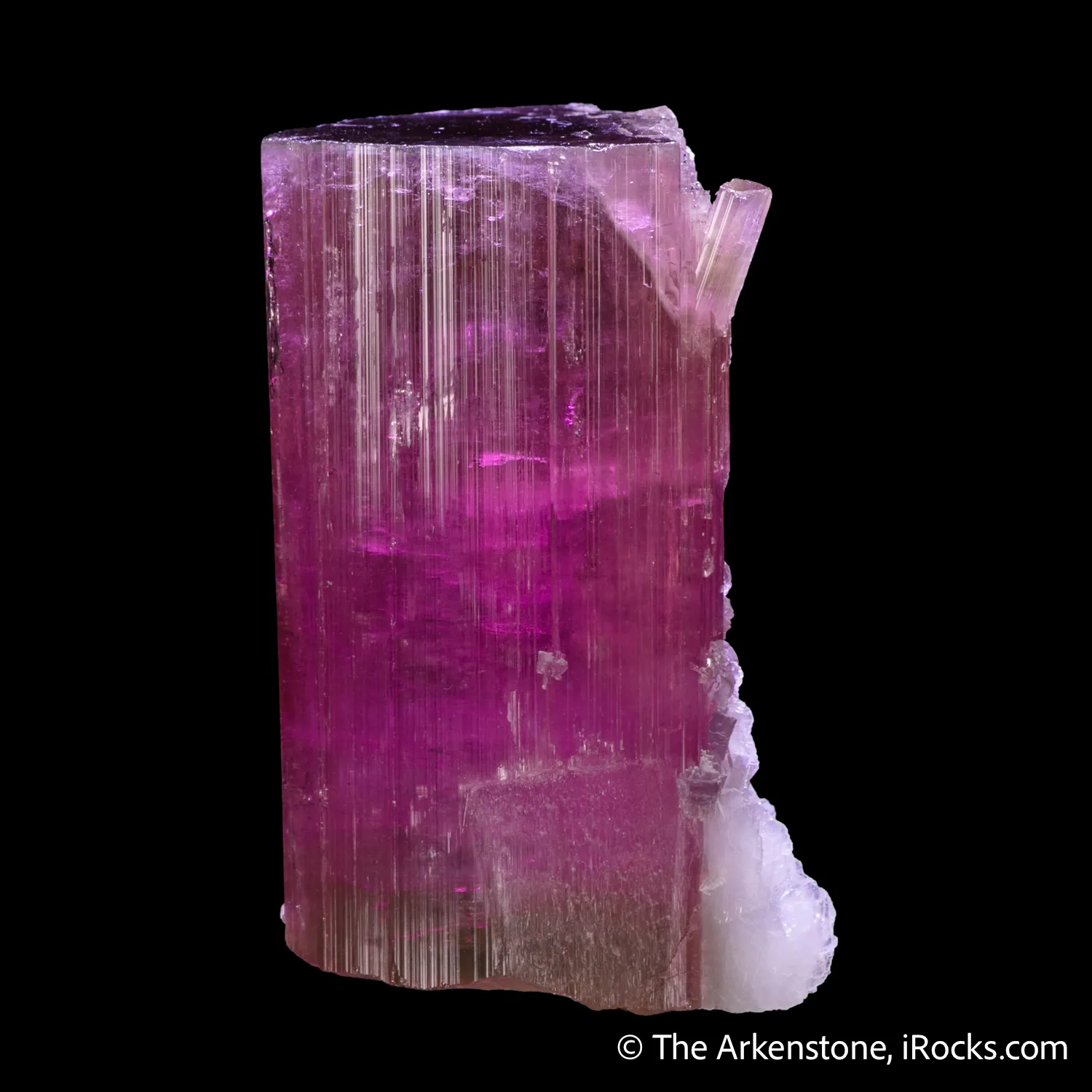 Tourmaline with Lepidolite and Albite var. Cleavelandite - image 6