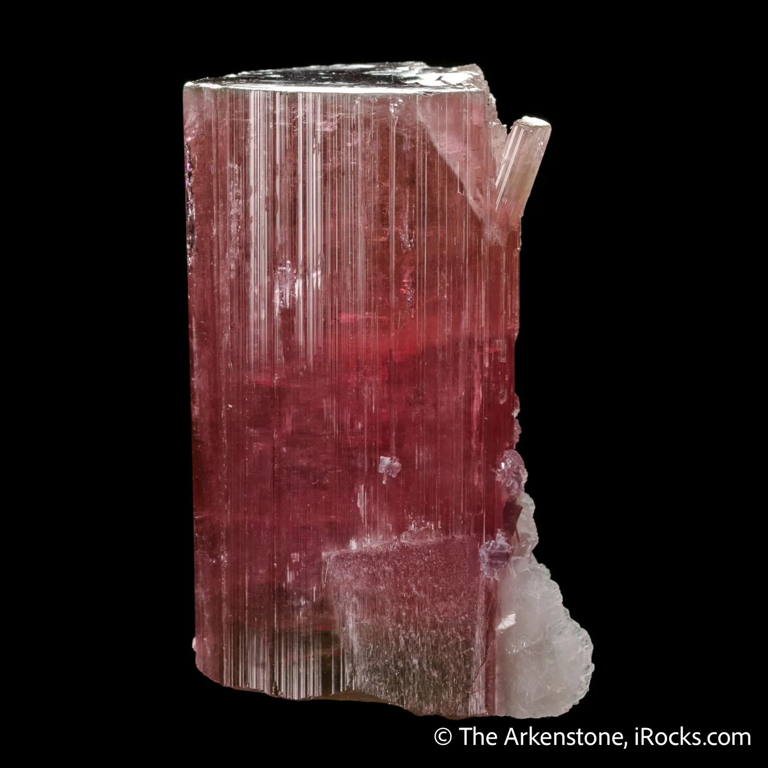 Tourmaline with Lepidolite and Albite var. Cleavelandite - image 3