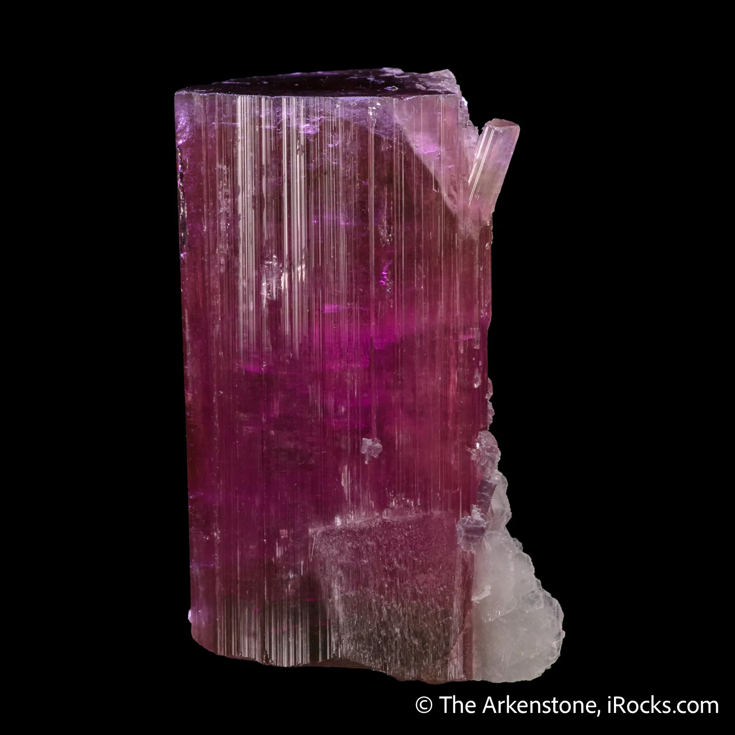 Tourmaline with Lepidolite and Albite var. Cleavelandite - image 5