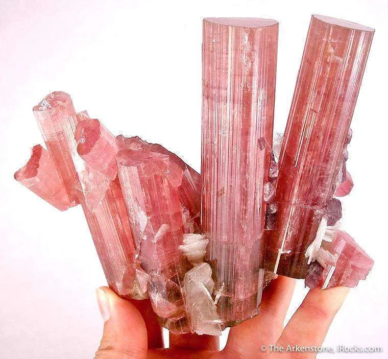 Tourmaline With Lepidolite And Quartz - image 2