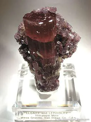Tourmaline With Lepidolite - image 2