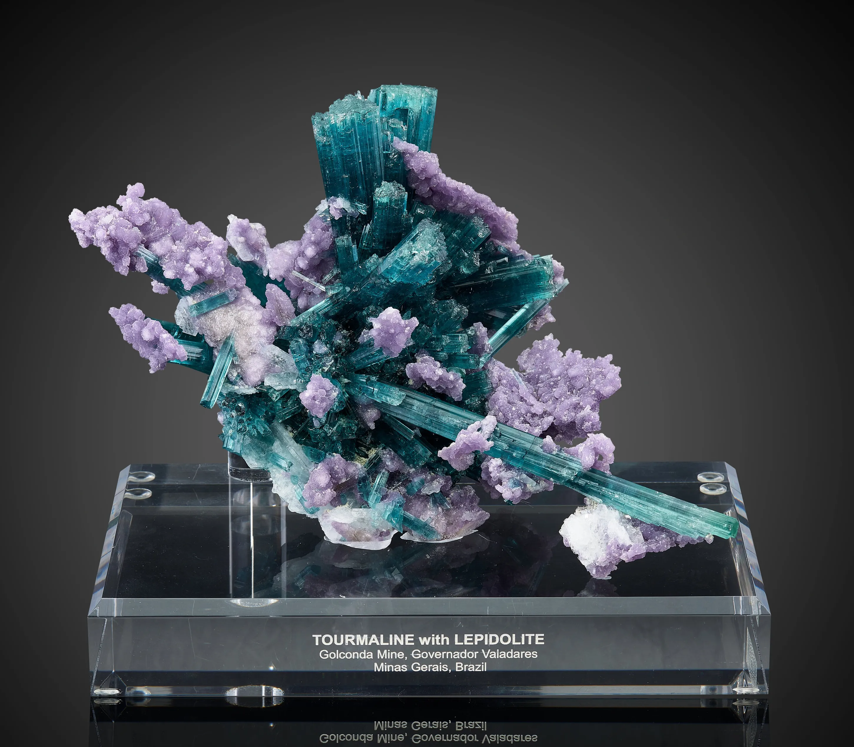 Tourmaline with Lepidolite - image 1