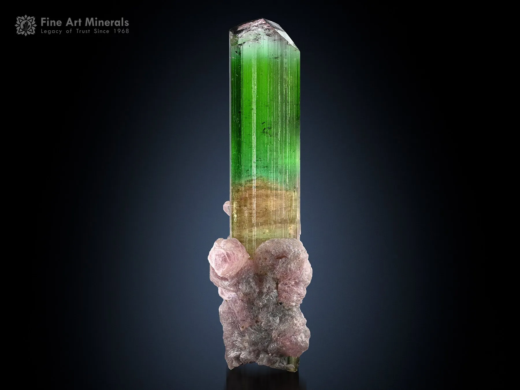 Tourmaline with Lepidolite from Paprok Afghanistan - image 2