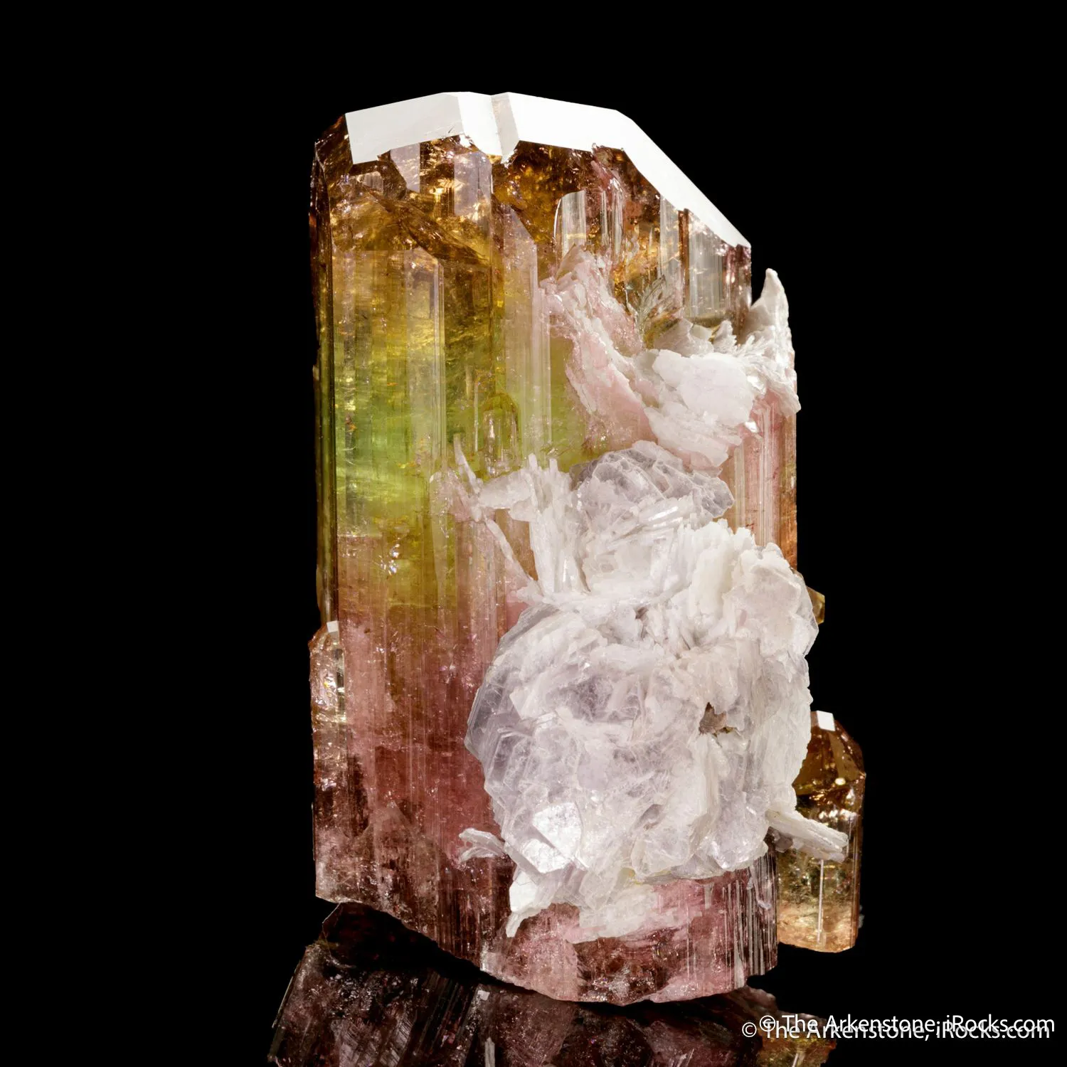 Tourmaline with Lepidolite (one time pocket) - image 7