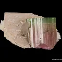 Tourmaline With Microlite Inclusions, Feldspar, Cleavelandite - image 7