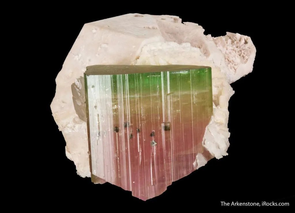Tourmaline With Microlite Inclusions, Feldspar, Cleavelandite - image 2