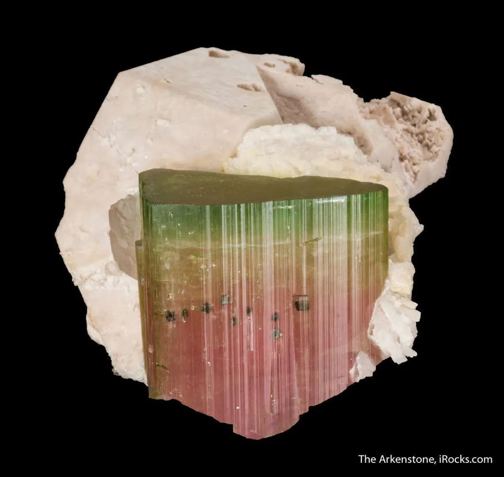 Tourmaline With Microlite Inclusions, Feldspar, Cleavelandite - image 6