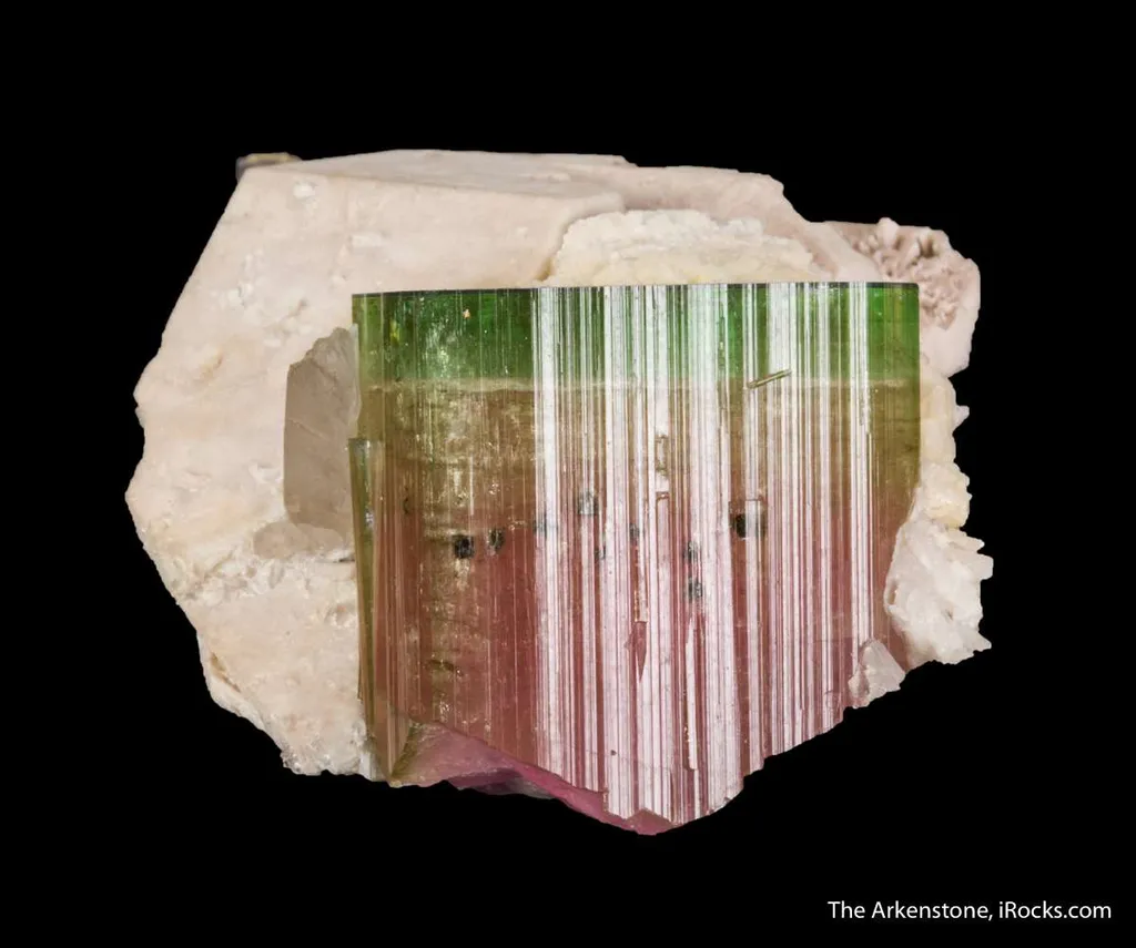 Tourmaline With Microlite Inclusions, Feldspar, Cleavelandite - image 4