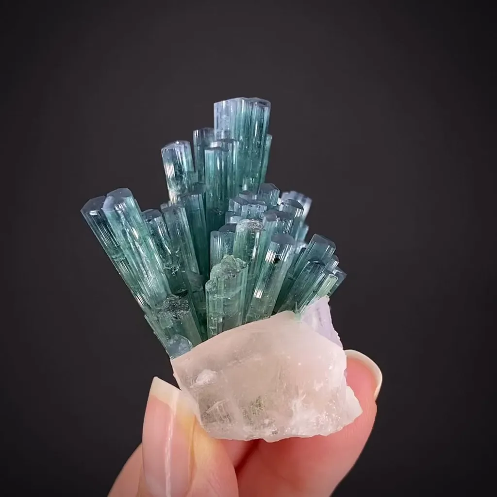 Tourmaline with Morganite and Kunzite image