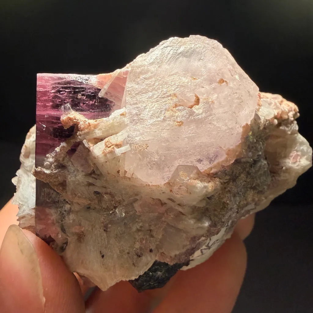 Tourmaline with Morganite (TL) - image 2