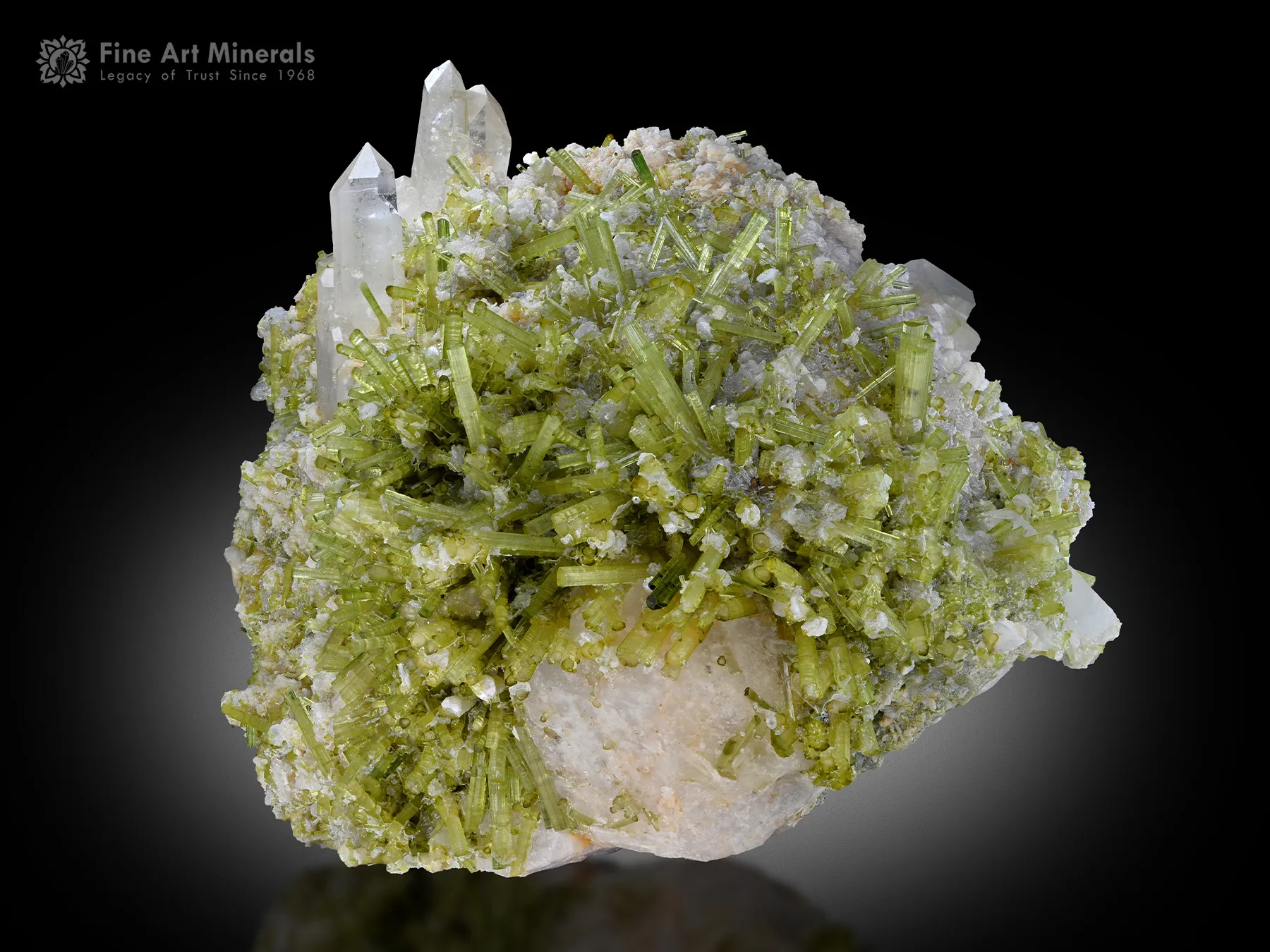 Tourmaline with Pollucite and Quartz from Pakistan - image 1