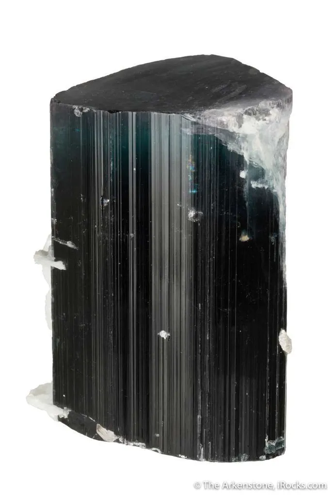 Tourmaline with Purple "cap" with Cleavelandite - image 7