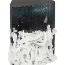 Tourmaline with Purple "cap" with Cleavelandite - image 4