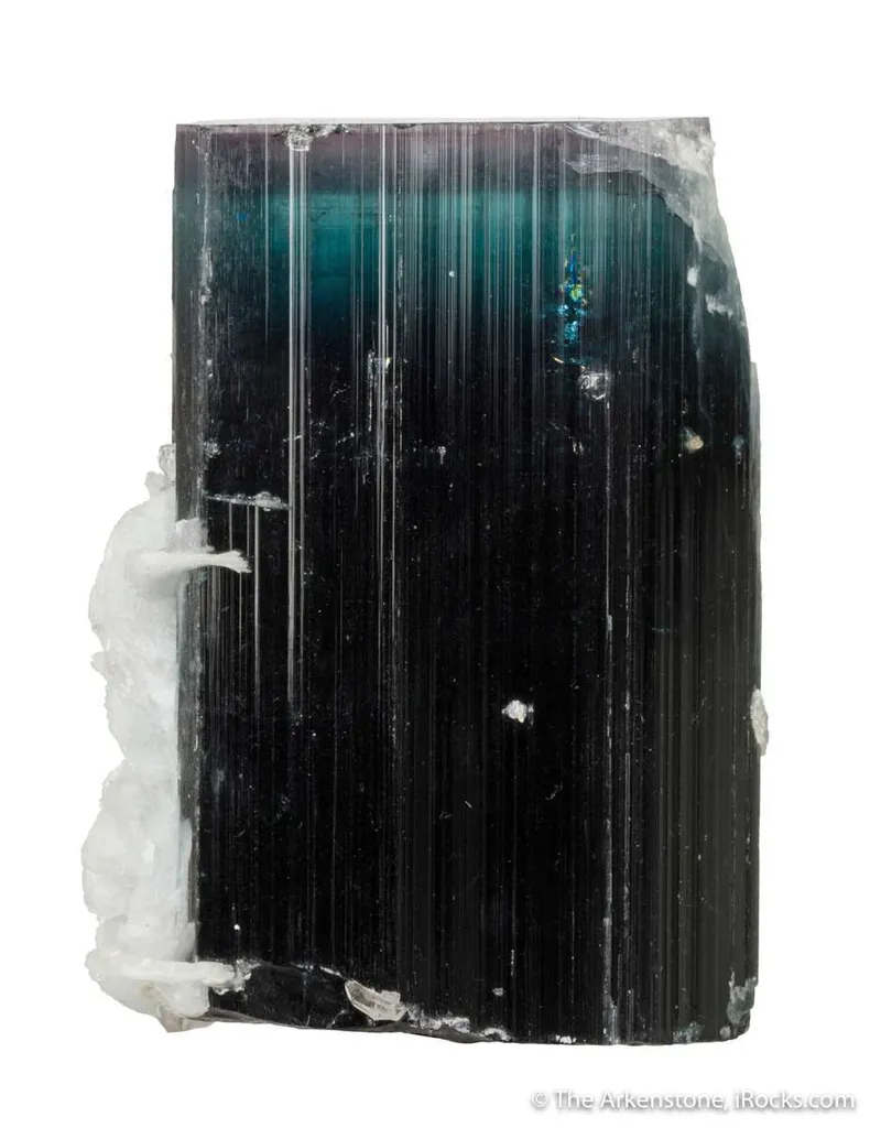 Tourmaline with Purple "cap" with Cleavelandite - image 3