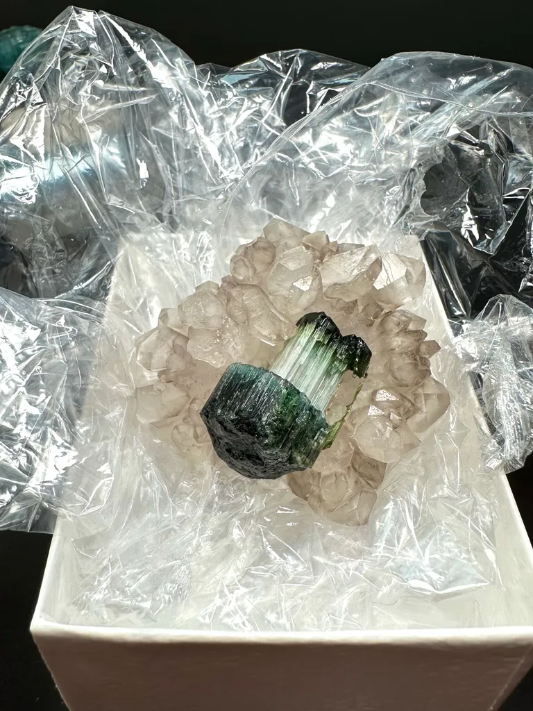 Tourmaline with Quartz - image 3