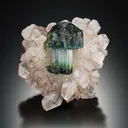 Tourmaline with Quartz - image 1