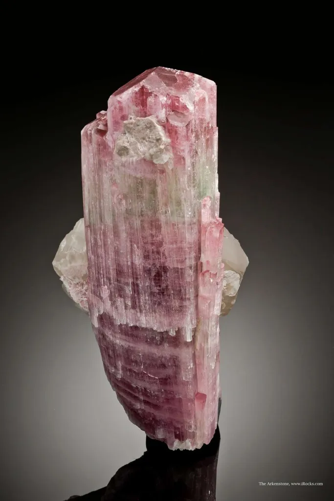 Tourmaline With Quartz - image 3