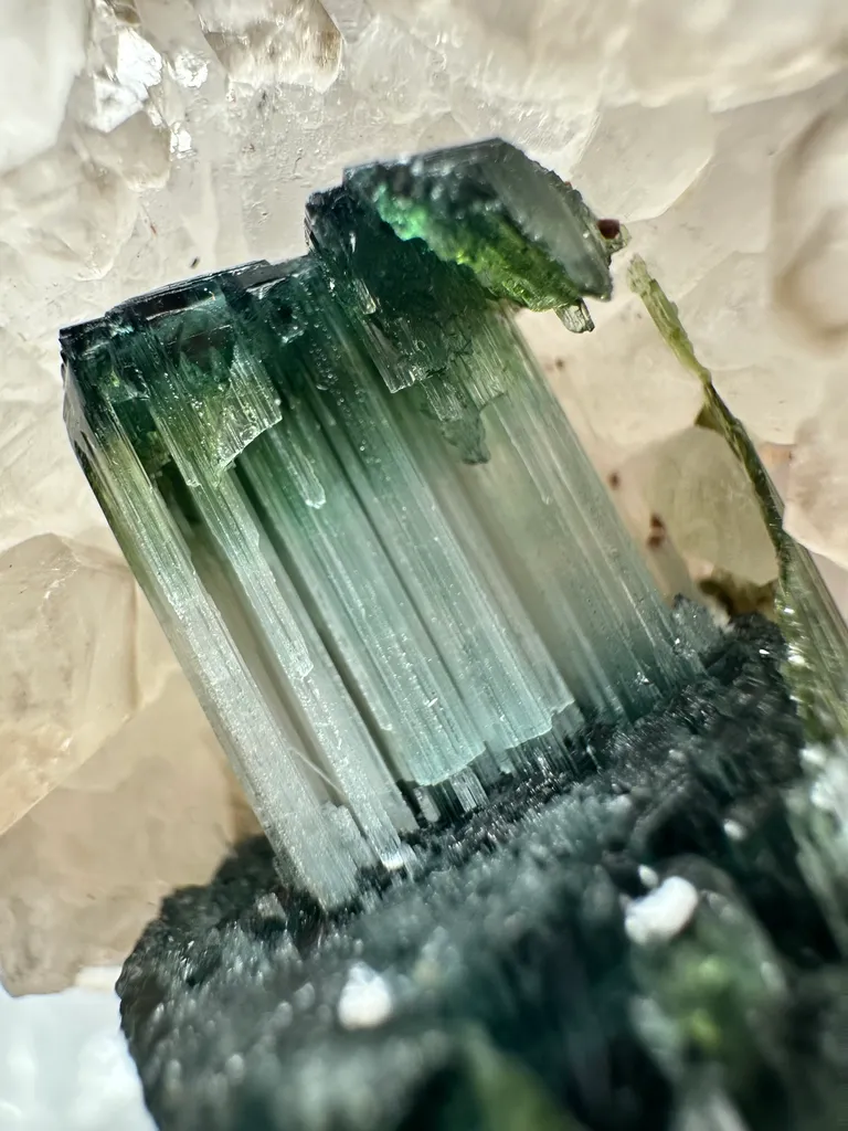 Tourmaline with Quartz - image 4