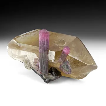 Tourmaline with Quartz