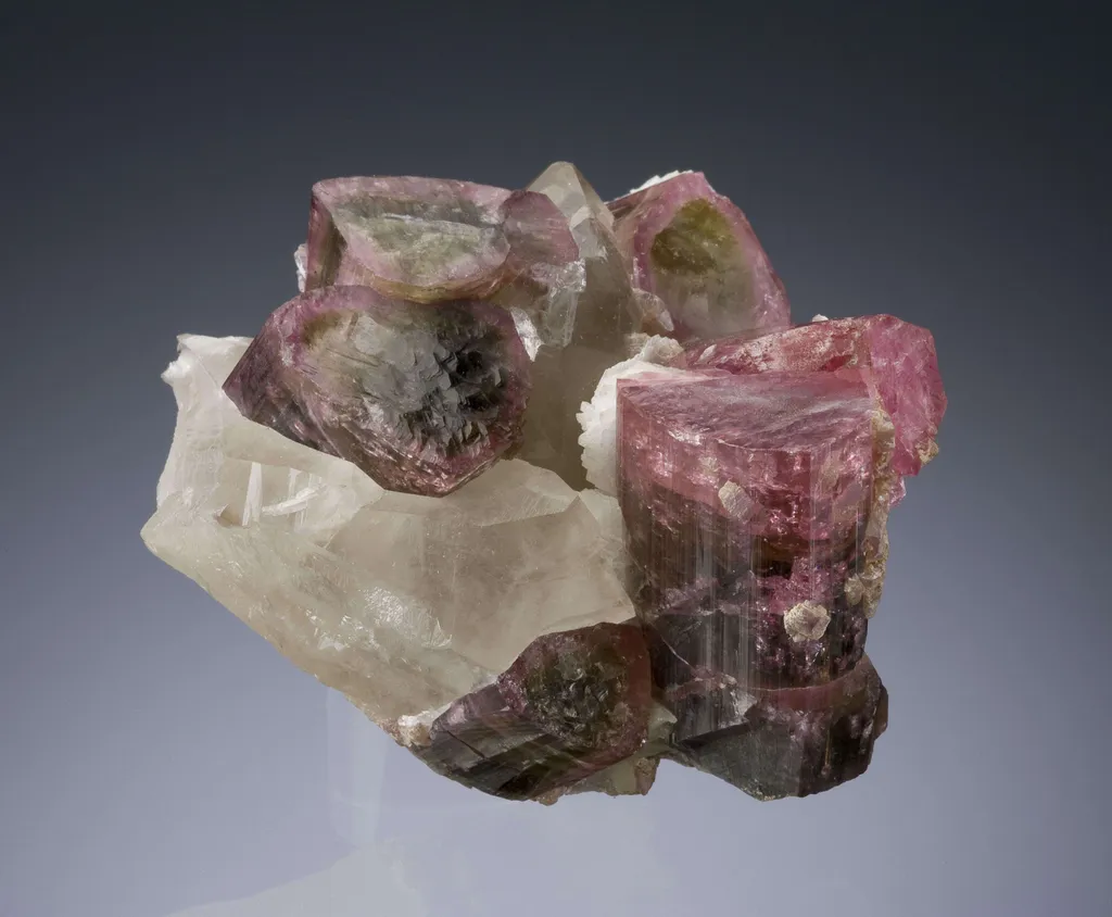 Tourmaline With Quartz image