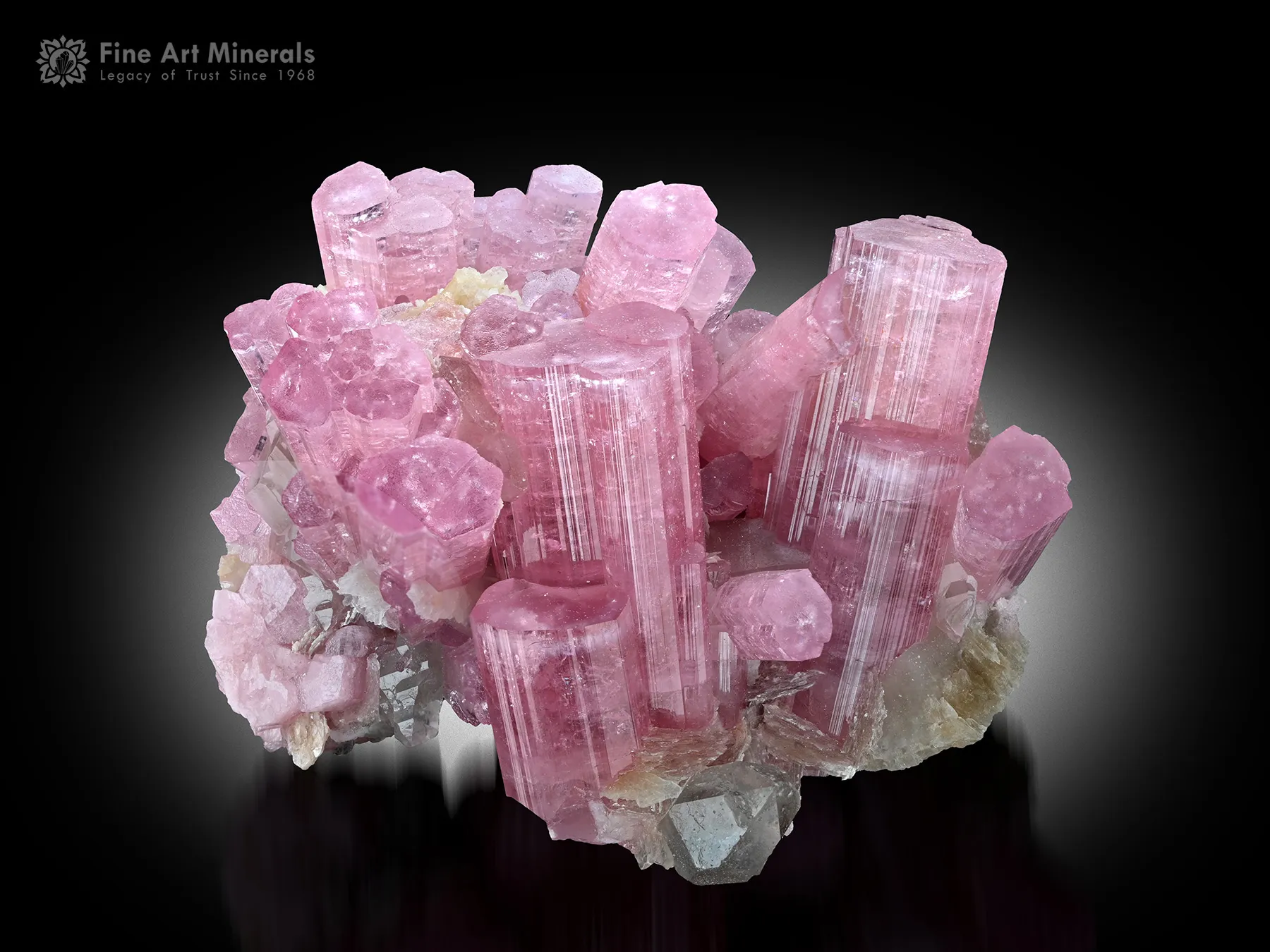 Tourmaline with Quartz from Afghanistan - image 1