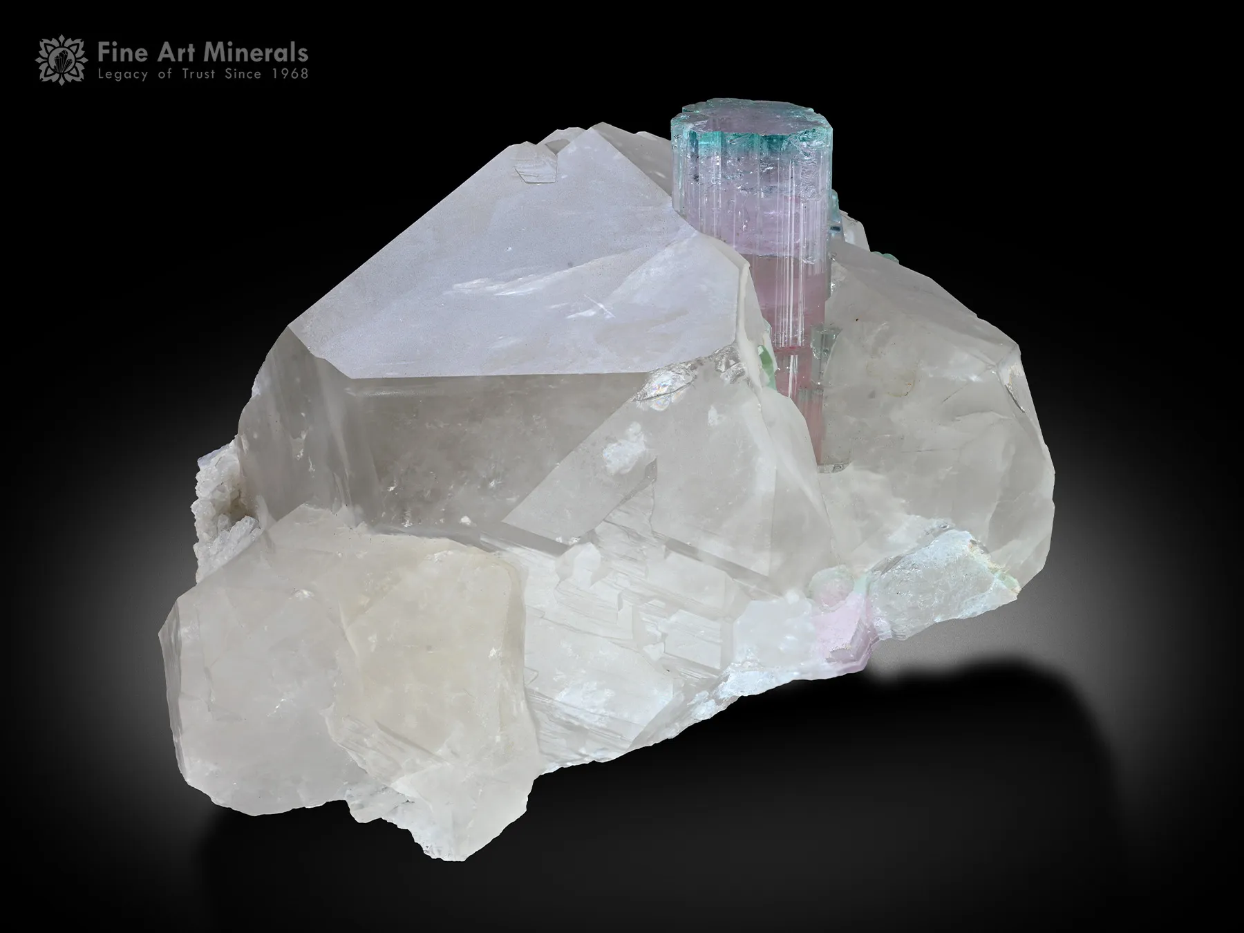 Tourmaline with Quartz from Afghanistan - image 2