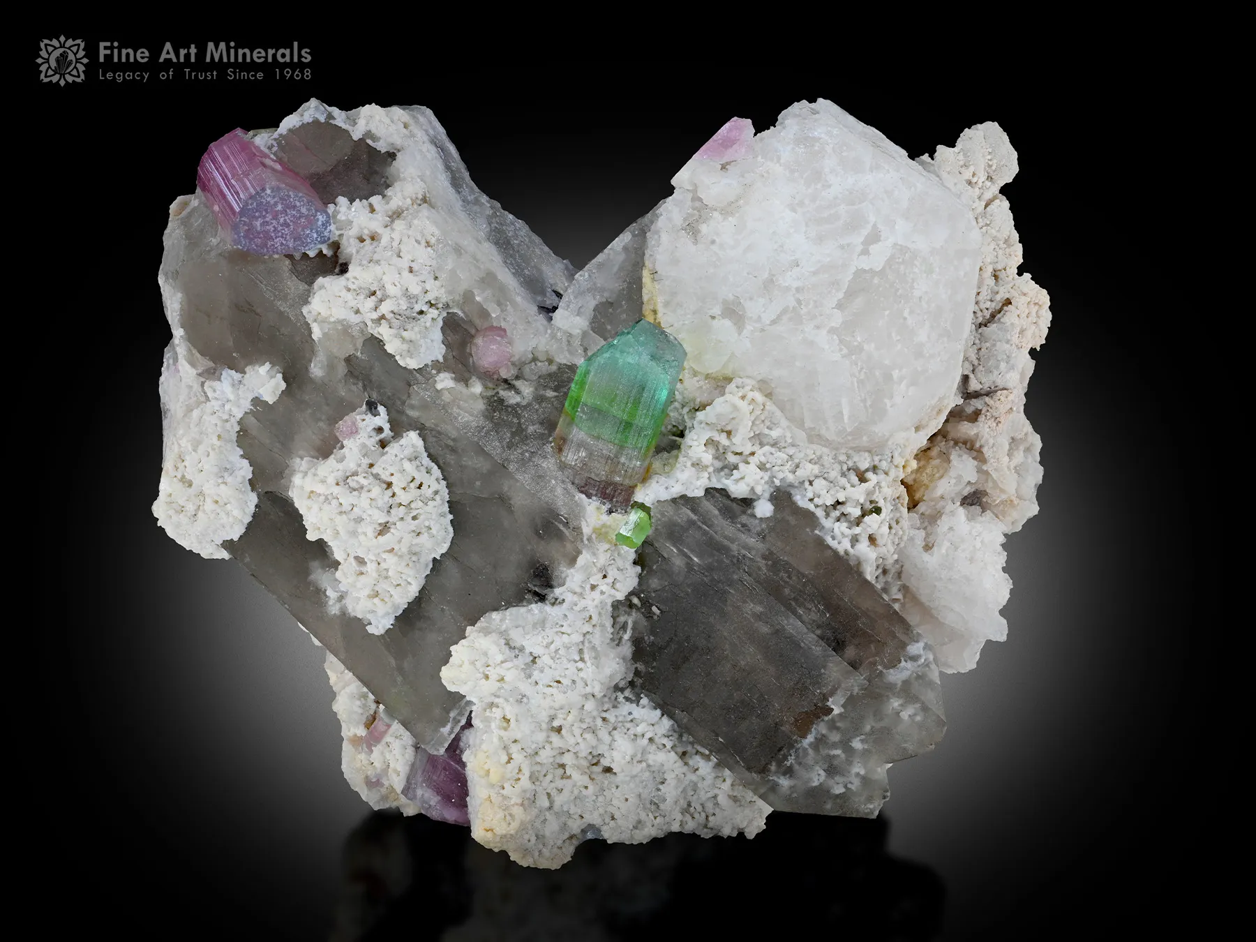 Tourmaline with Quartz from Afghanistan - image 2