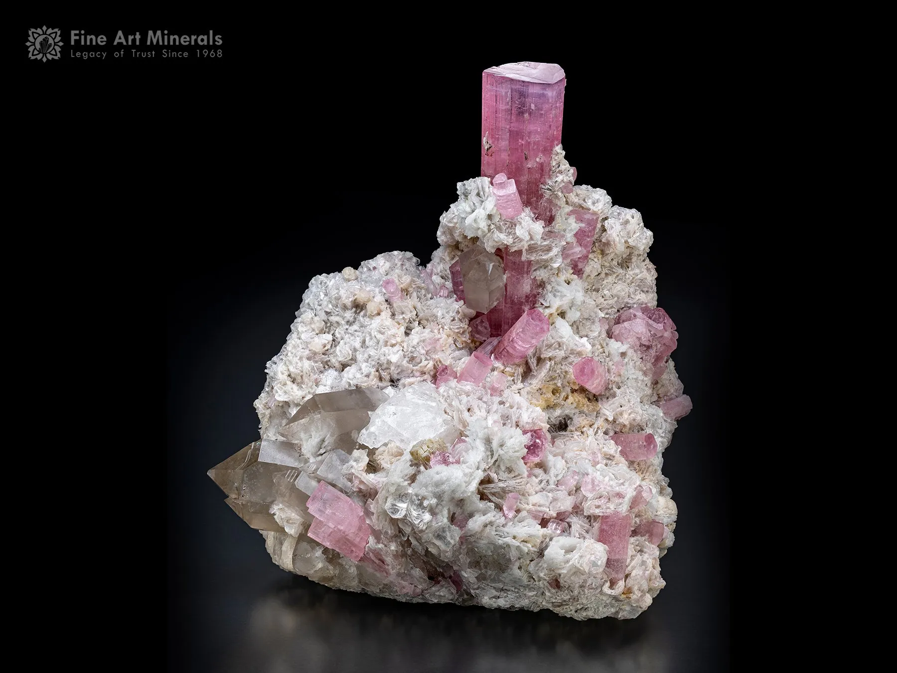 Tourmaline with Quartz from Nuristan Afghanistan - image 1