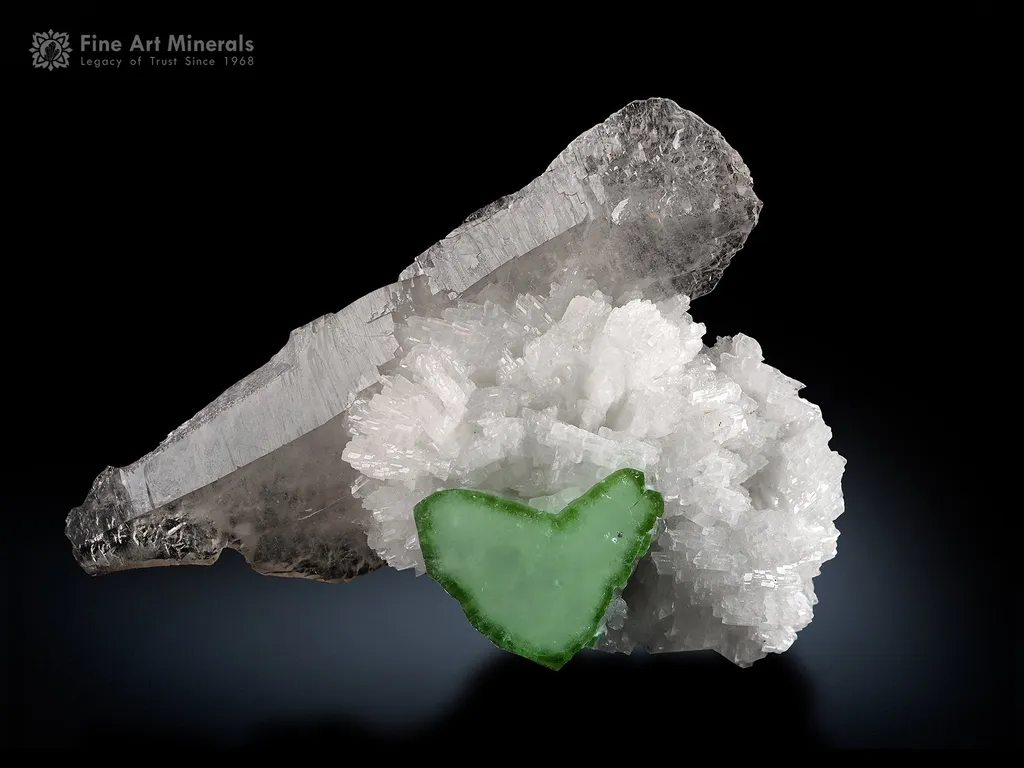Tourmaline with Quartz from Pakistan image