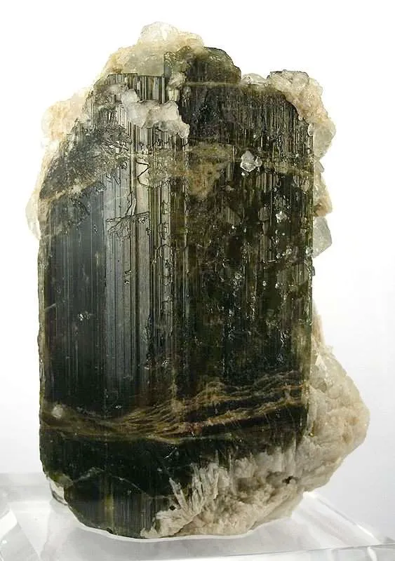 Tourmaline With Topaz And Cleavelandite image