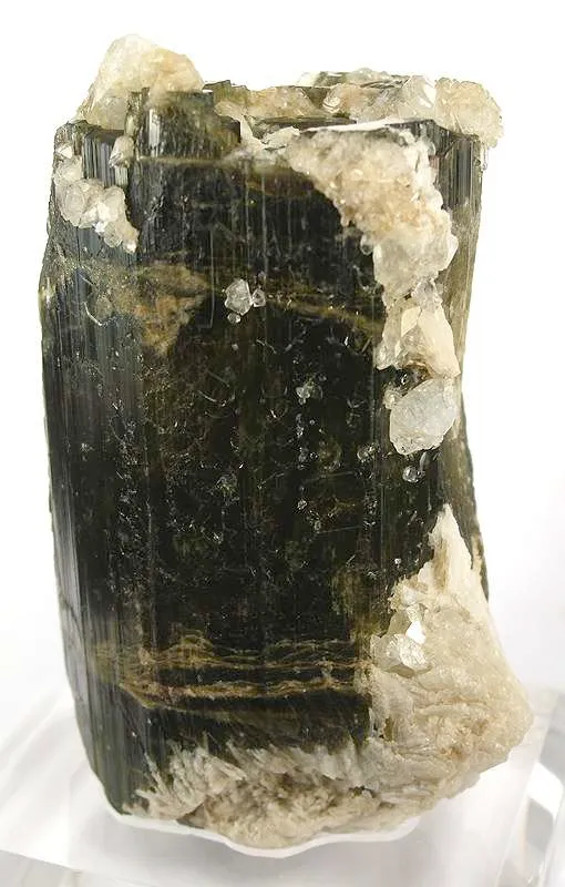 Tourmaline With Topaz And Cleavelandite - image 2