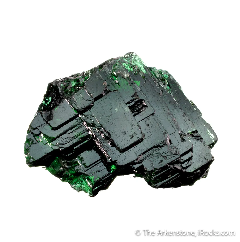 Tourmaline with unusual surface patterns image
