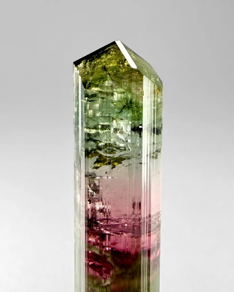 Tourmaline(Cat's eye) with Lepidolite - image 3