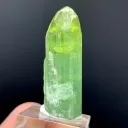 Tower Green Tourmaline Crystal gem from Afghanistan - image 6