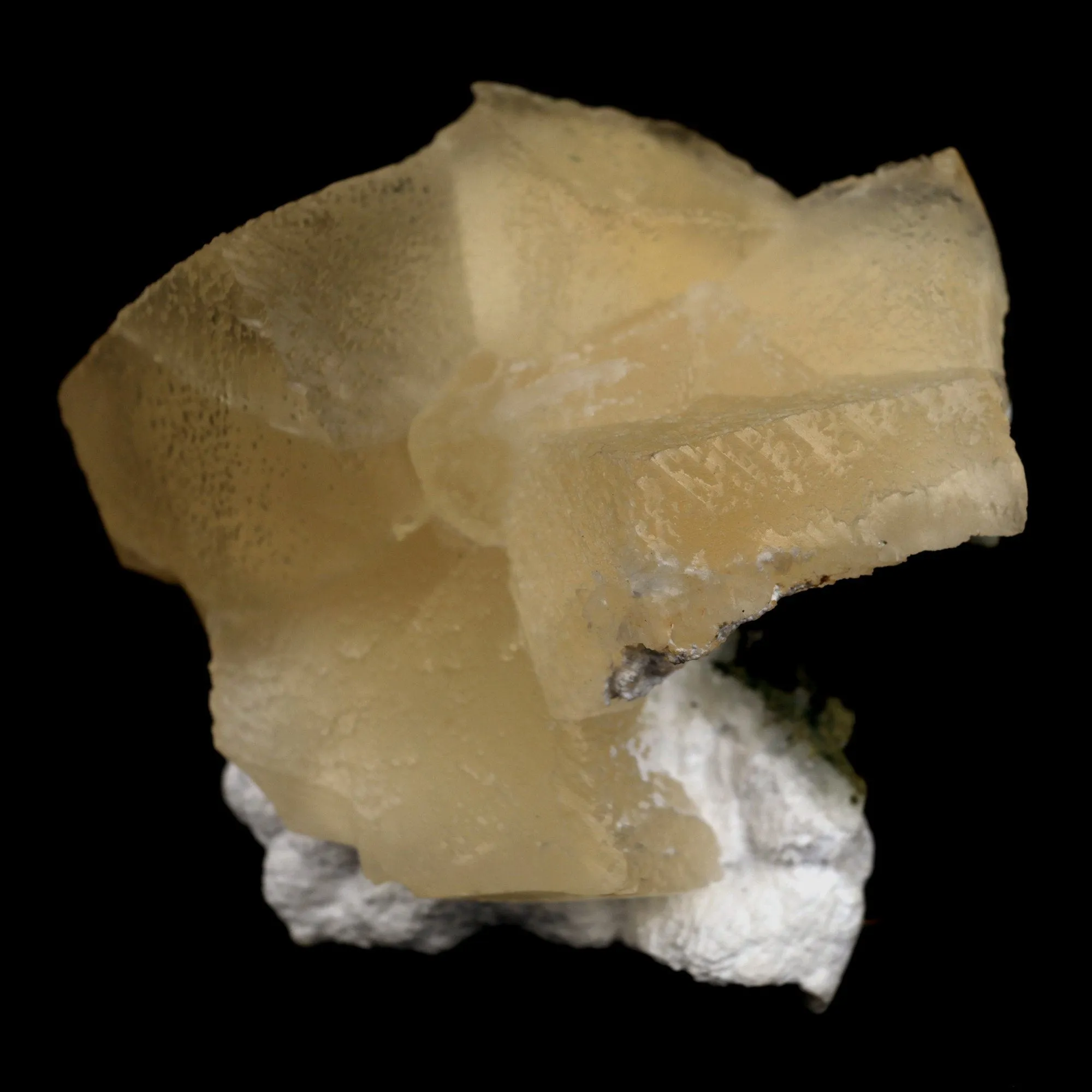 Tranlucent Calcite On Mordenite Natural Mineral Specimen - image 3