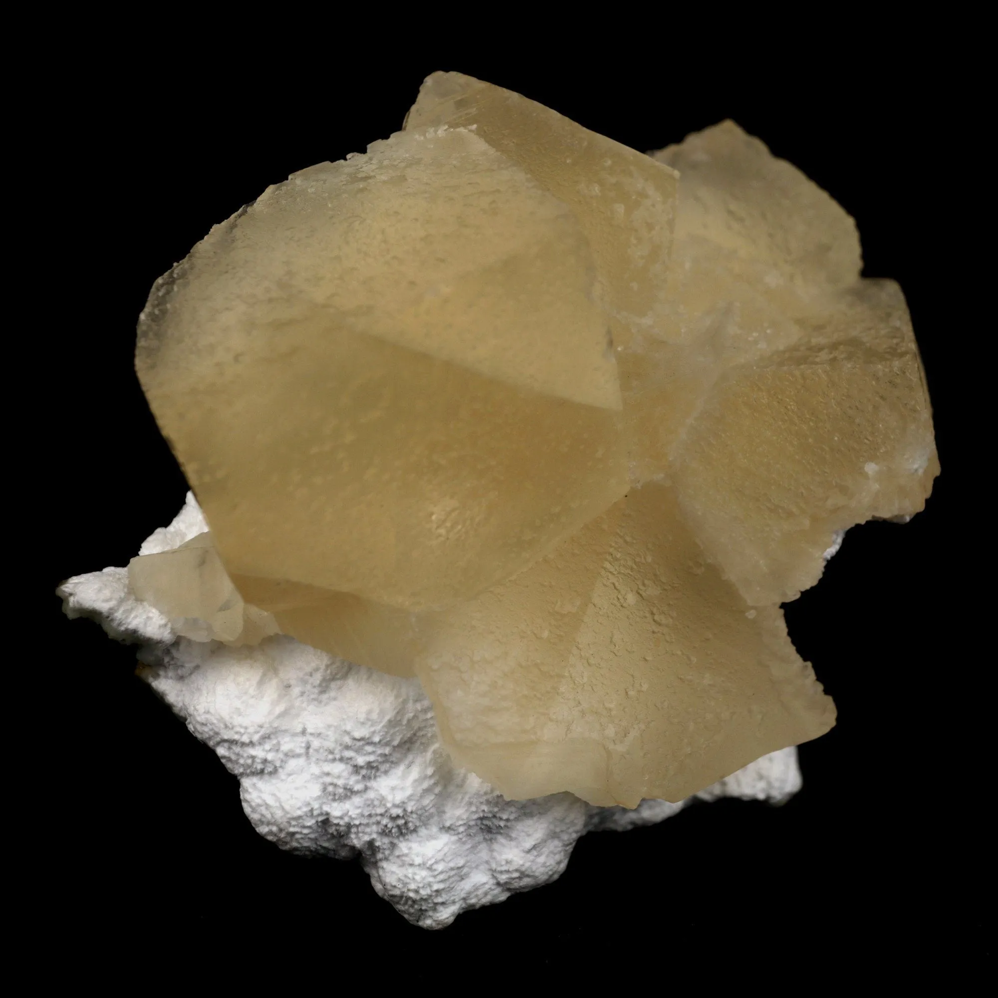 Tranlucent Calcite On Mordenite Natural Mineral Specimen - image 2