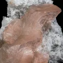 Translucent Heulandite on Chalcedony Natural Mineral Specimen - image 2