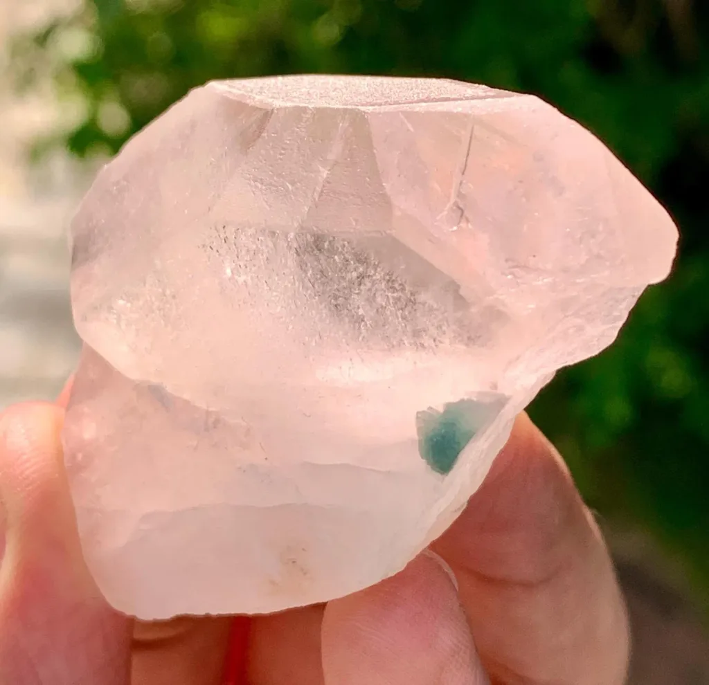 Transparent Pink Color Morganite Crystal, Collectors Morganite Gem from Afghanistan - image 8