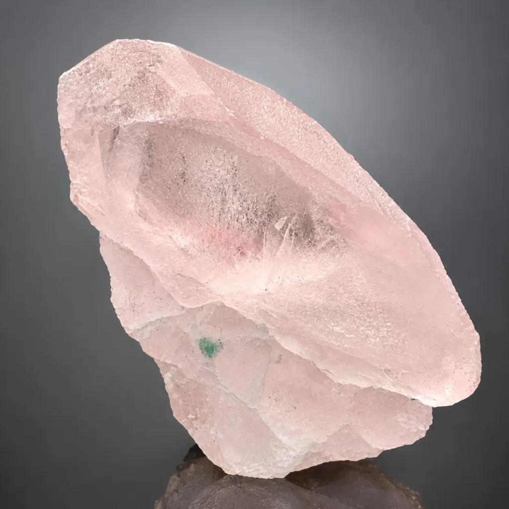 Transparent Pink Color Morganite Crystal, Collectors Morganite Gem from Afghanistan - image 6