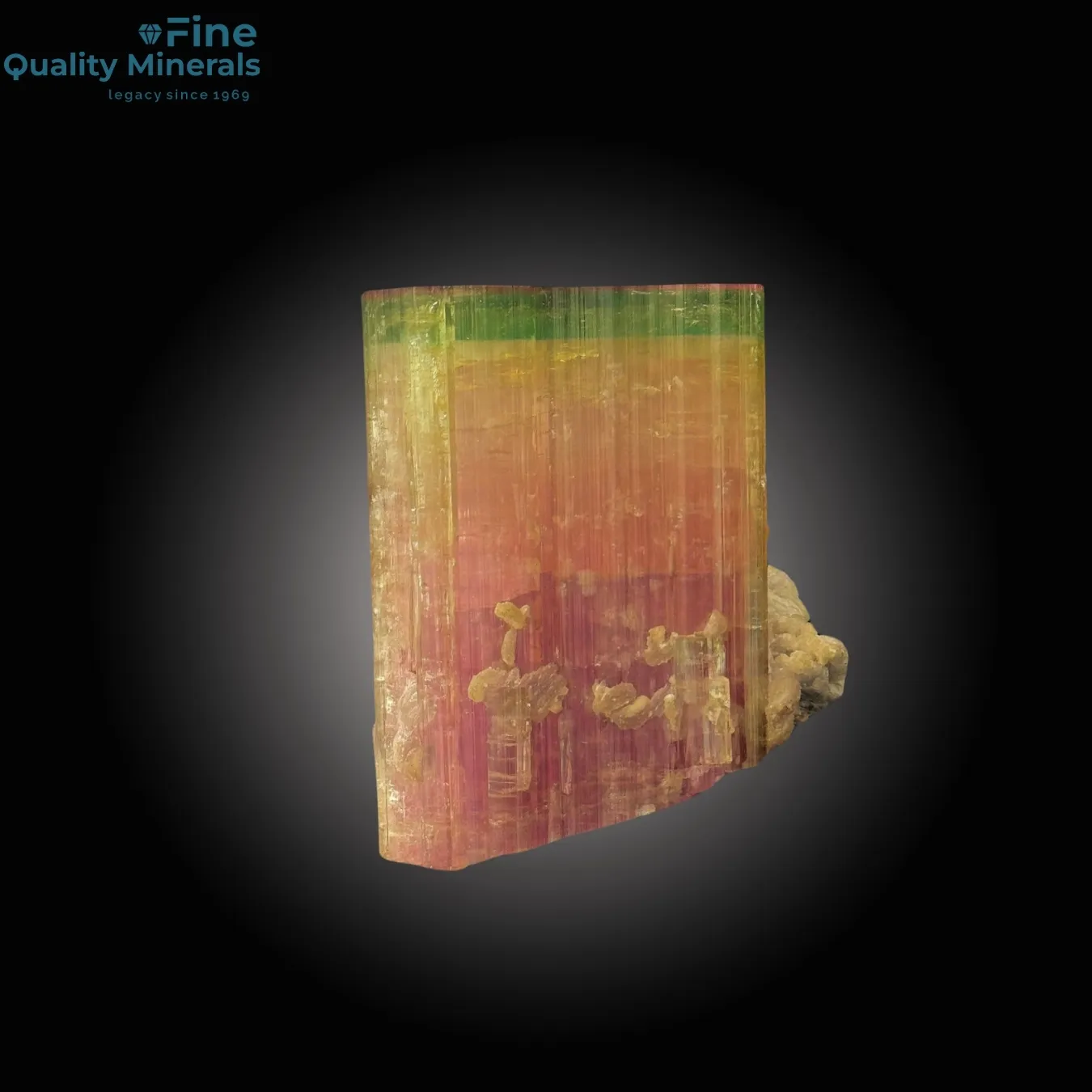 Tri-color Tourmaline Crystal - image 2