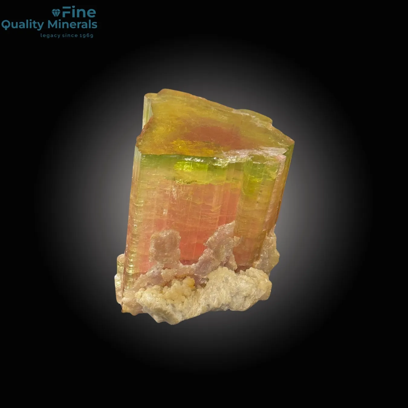Tri-color Tourmaline Crystal - image 1