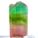 Tri Color Tourmaline Crystal from Afghanistan - image 1