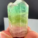 Tri Color Tourmaline Crystal from Afghanistan - image 6