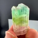 Tri Color Tourmaline Crystal from Afghanistan - image 4