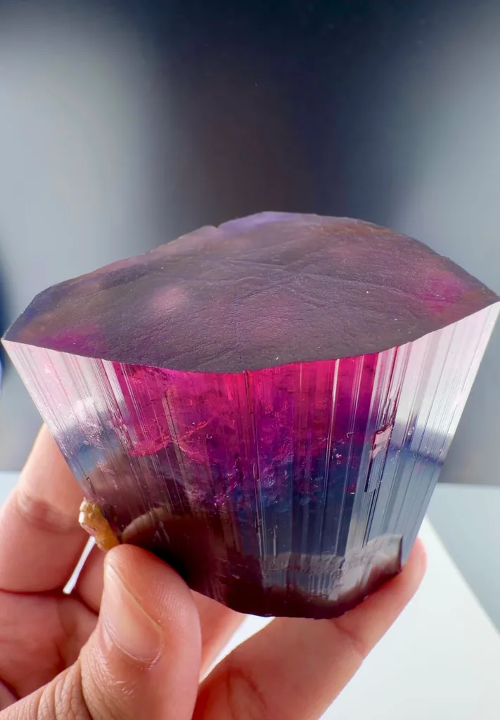 Tri color Tourmaline from Afghanistan - image 4