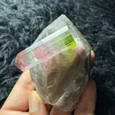 Tri colour Tourmaline with Smoky quartz from Afghanistan - image 6