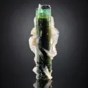 Tricolor Tourmaline on Cleavelandite Albite from Pakistan - image 3