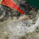 Trimerite with Hematite and Calcite - image 4