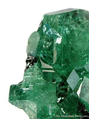 Tsavorite With Graphite - image 2